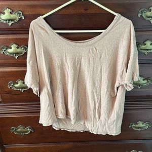 American eagle tan tshirt